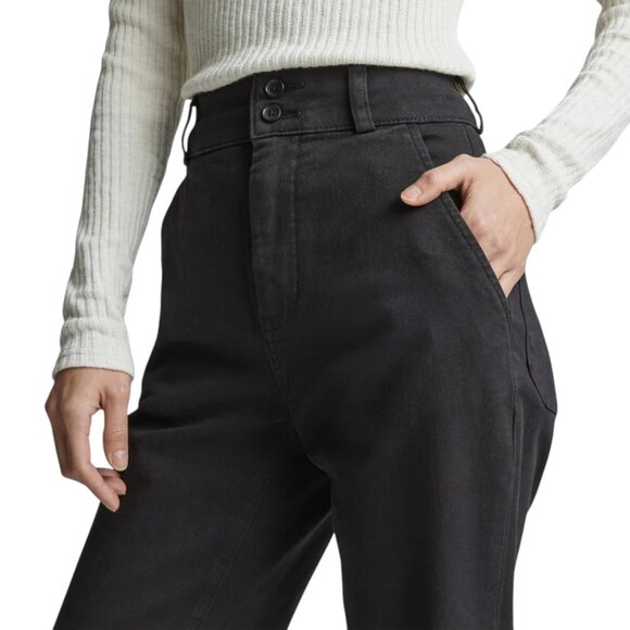Everlane The Organic Straight Leg Pant Pants Black - Picture 2 of 13